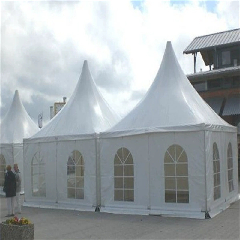 European-style Wedding Spire Tent Outdoor Aluminum Alloy Auto Show Event Ceiling Canopy Tent Outdoor