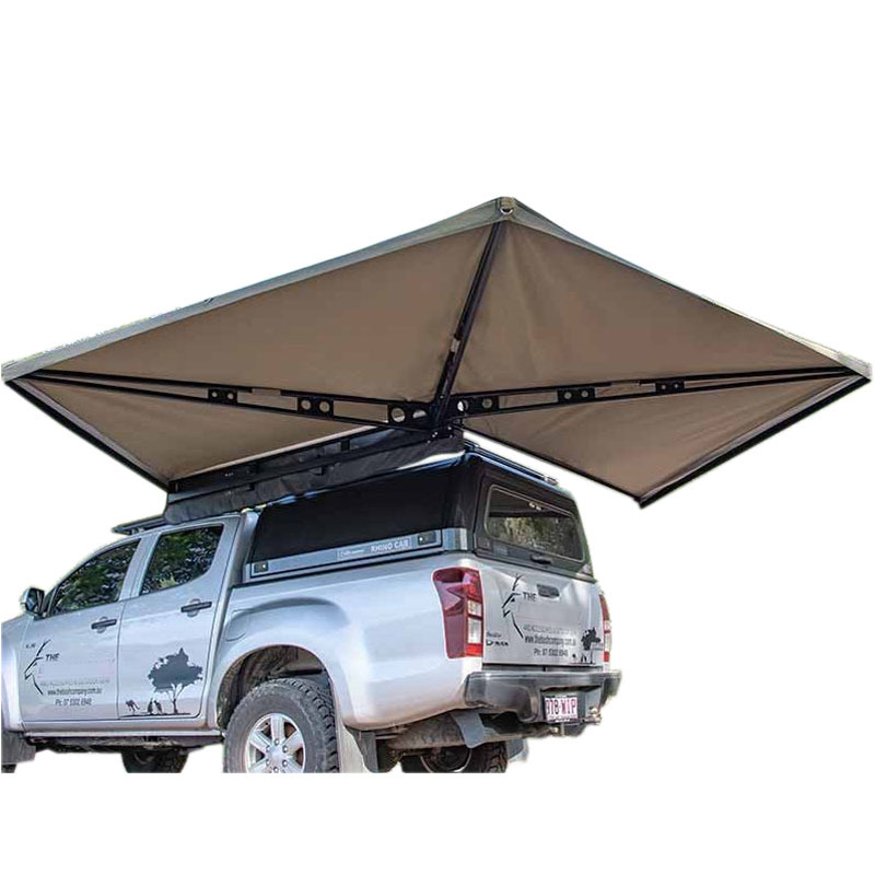 270 Degree Car Fan-shaped Side Canopy Five-speed Open Canopy Car Awning